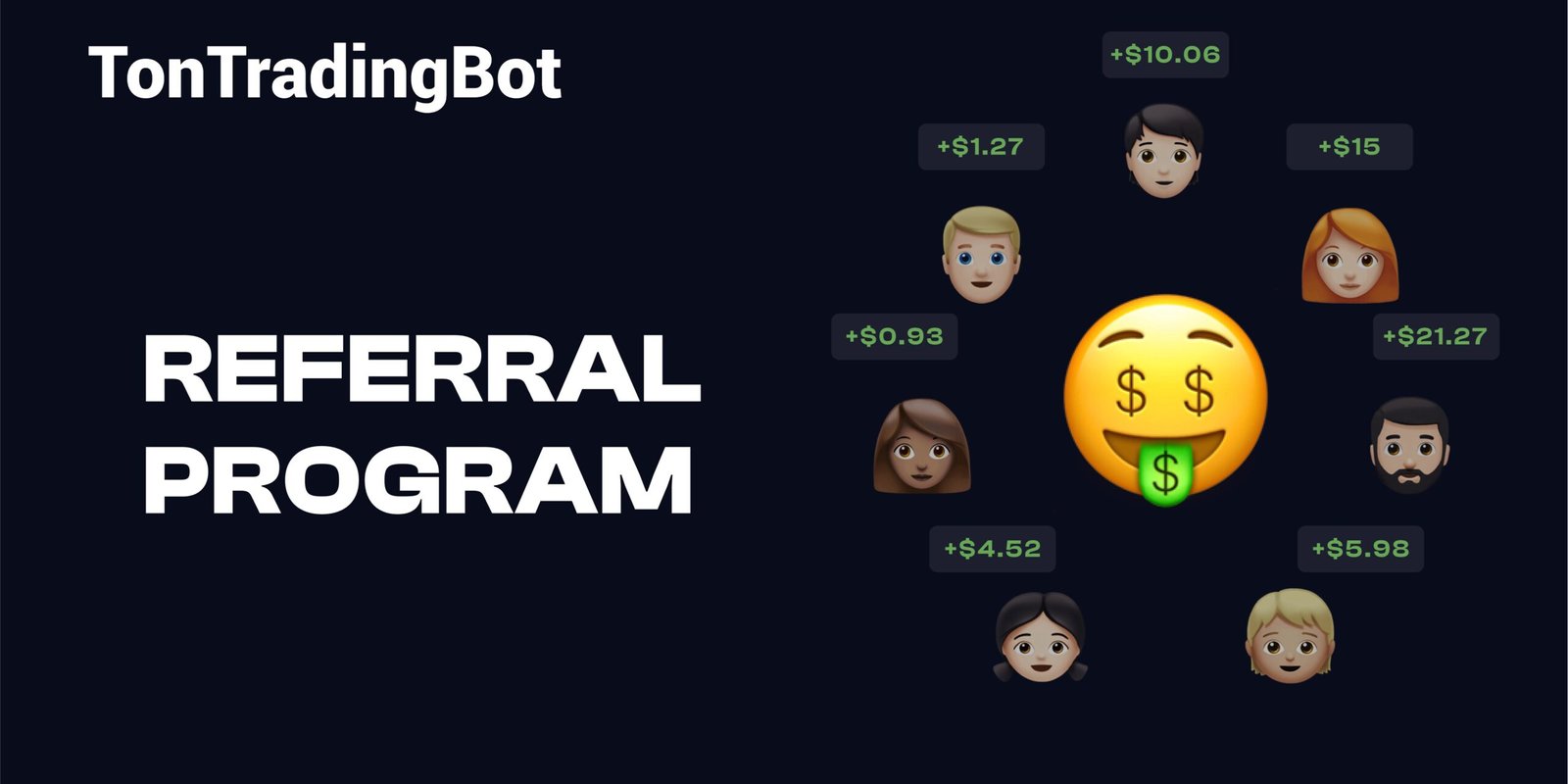 Ton Trading Bot Referral Program